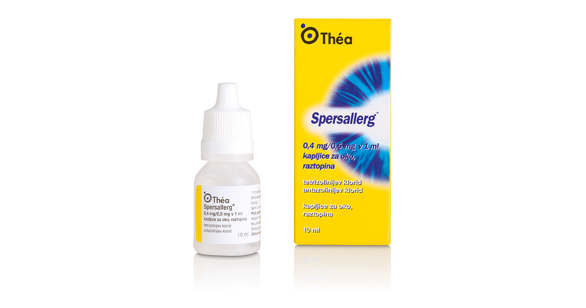 kapljice za oči Spersallerg za srbeče oči pri alergiji