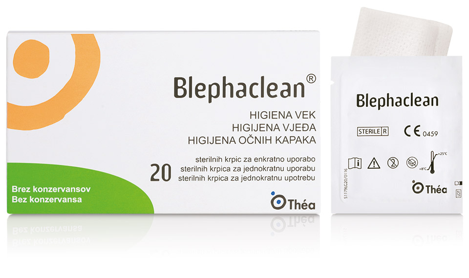 Blephaclean sterilne krpice za veke